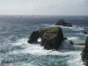 lands end and the longships lighthouse