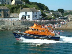 Porthleven RNLI lifeboat Day